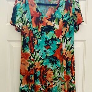 Vibrant Multicolor Women's Top